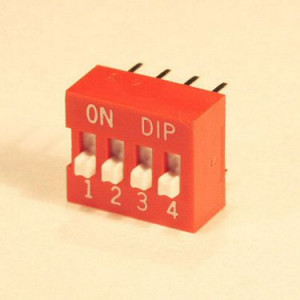 Przełącznik DIP-Switch DS-04=RS04-R