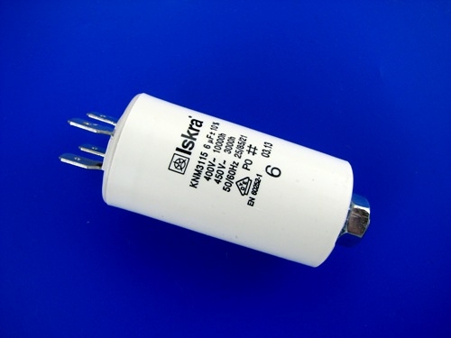 Kondensator rozruchowy do silnika MKP-PO 1uF 450/500V 10%