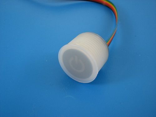 Przełącznik dotykowy z diodą LED TS003-D11HAWTKK3-GXX-W200  F. WIBRACJI