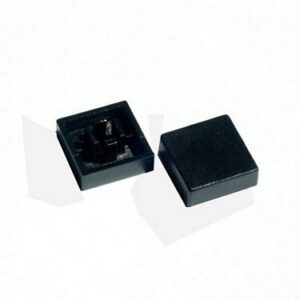 PRZYCISK 12X12 CZARNY(N75)