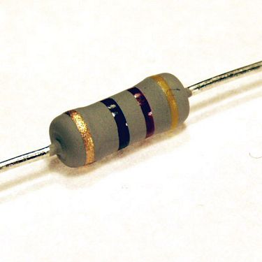 Rezystor drutowy KNP 1W R10 5%