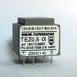 Transformator TEZ 0.5/D 230/12-12V