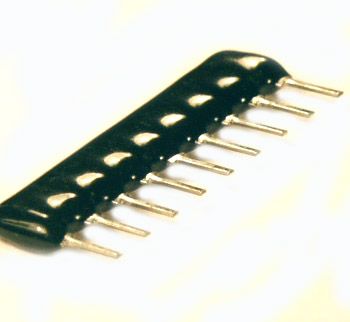 Drabinka rezystorowa RA8A102G 1K 2% 8+1