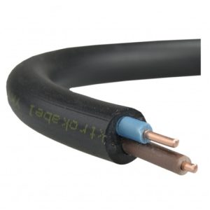 Przewód prądowy YKY/NYY-J 0.6/1kV 2x1 drut do ziemi