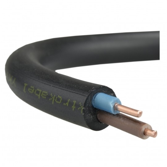Przewód prądowy YKY/NYY-J 0.6/1kV 2x1 drut do ziemi