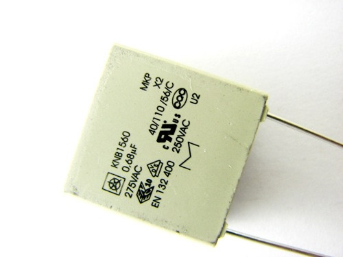 KONDENSATOR X2 KNB1560 0.047UF R-15 L30  ROHS