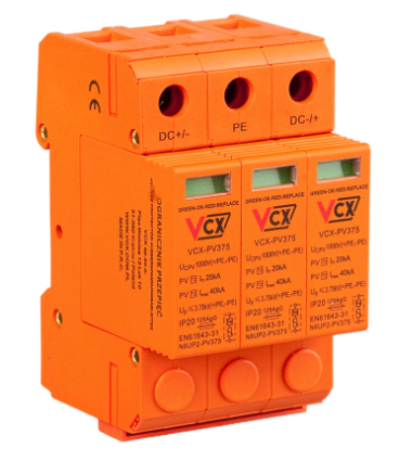 OGRANICZNIK PRZEPIĘĆ VCX PV375 C 3P DC