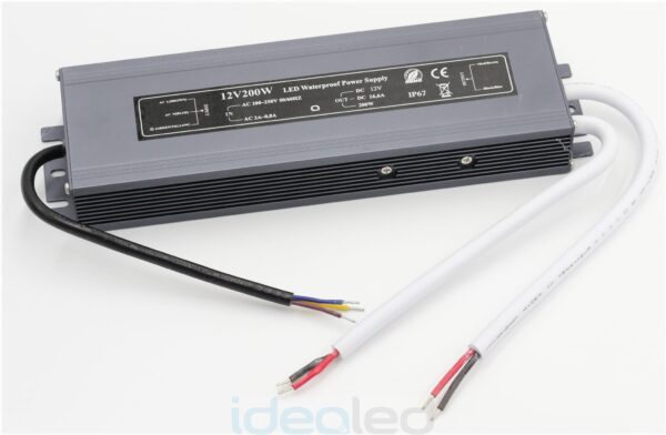 200W Zasilacz wodoodporny IP67 16,7A 200W
