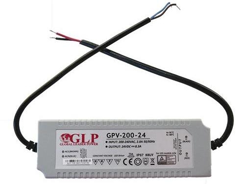 ZASILACZ GPV-200-24 , 200W, 24V,  IP67, 8,3A